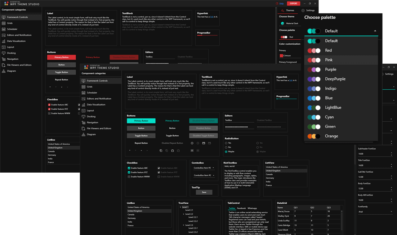 Syncfusion WPF UI Layout and Design Controls product image