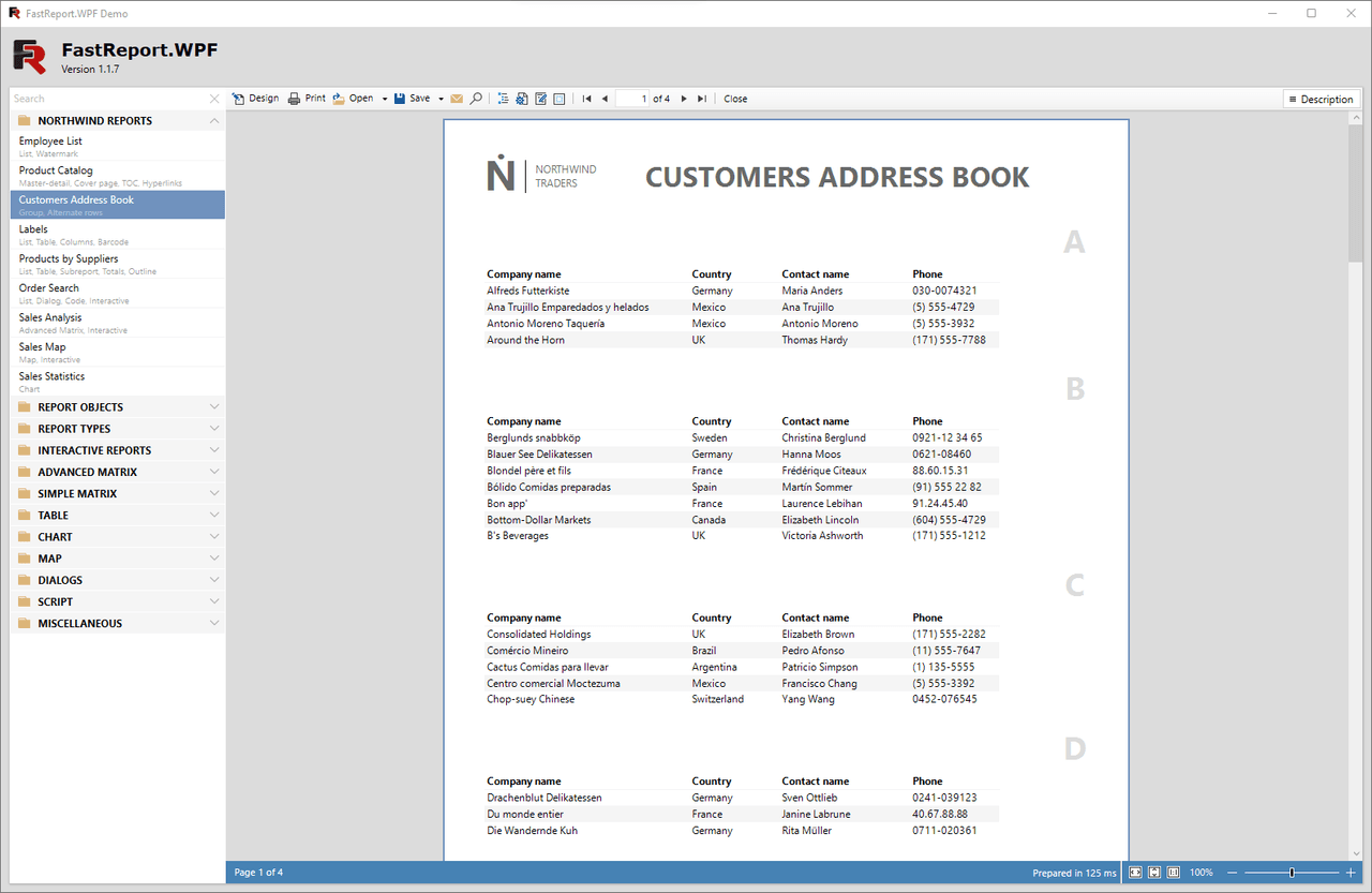 FastReport .NET WPF product image