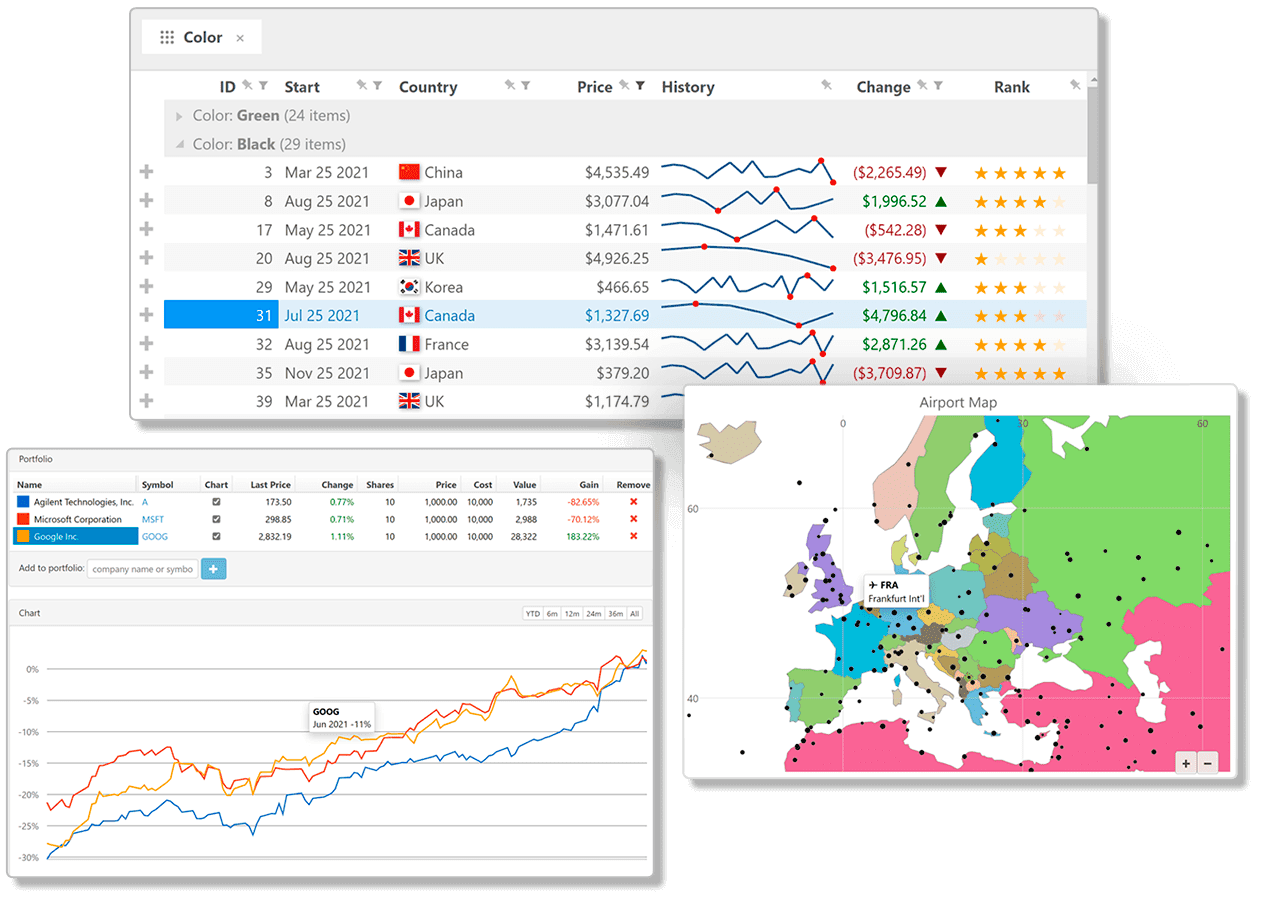 Bring your data to life and create stunning visualizations with geographic data.