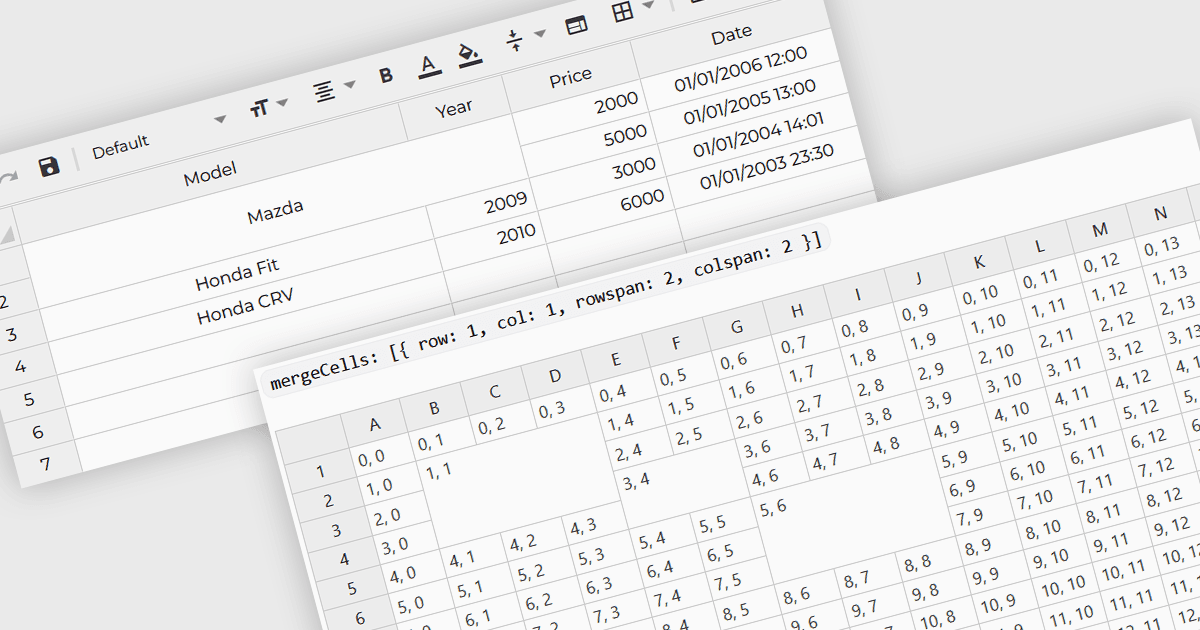 Transform Data Presentation with Cell Merging