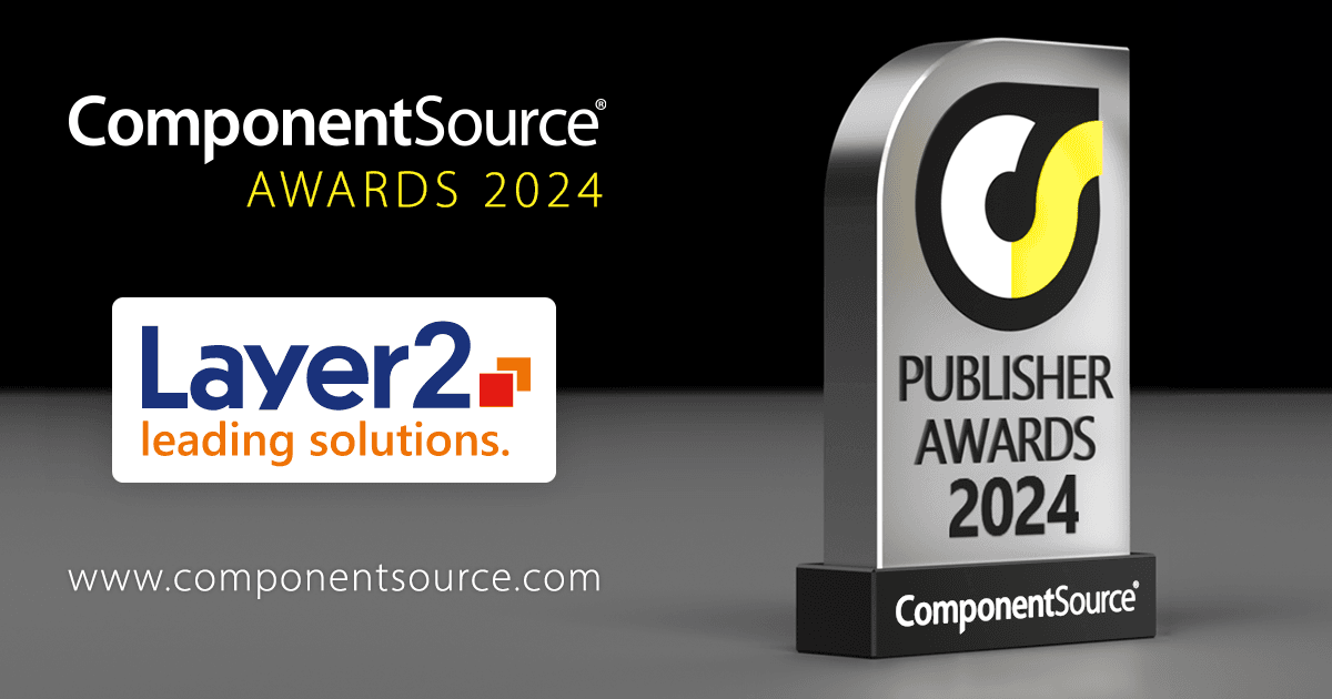 Layer2 Wins ComponentSource Award