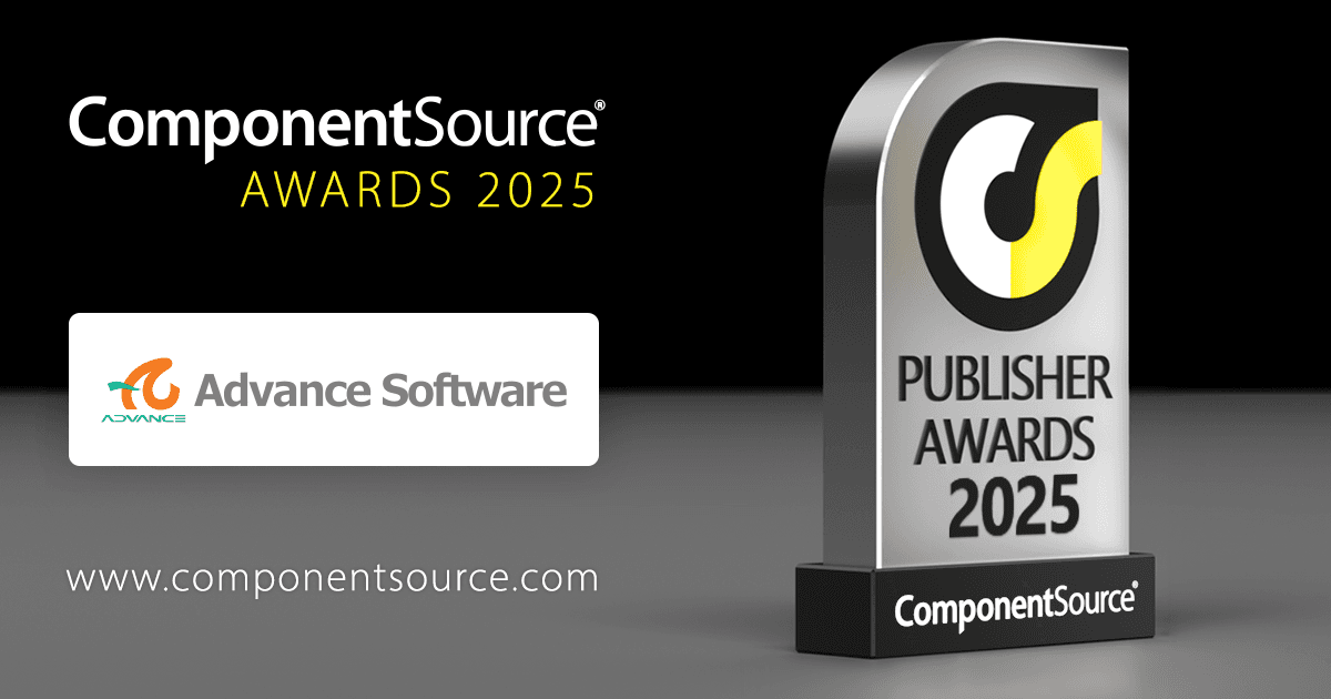 Advance Software Wins ComponentSource Award