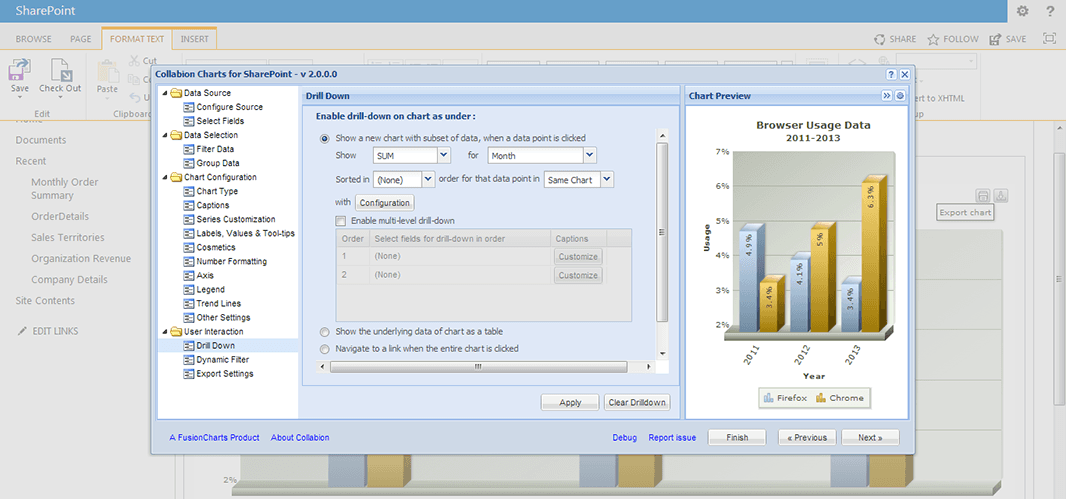 Collabion Charts for SharePoint product image