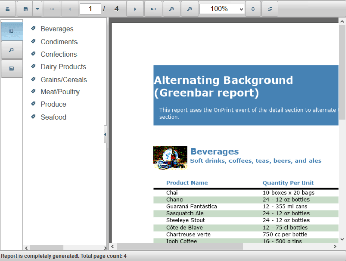 ComponentOne ASP.NET Web Forms ReportViewer product image