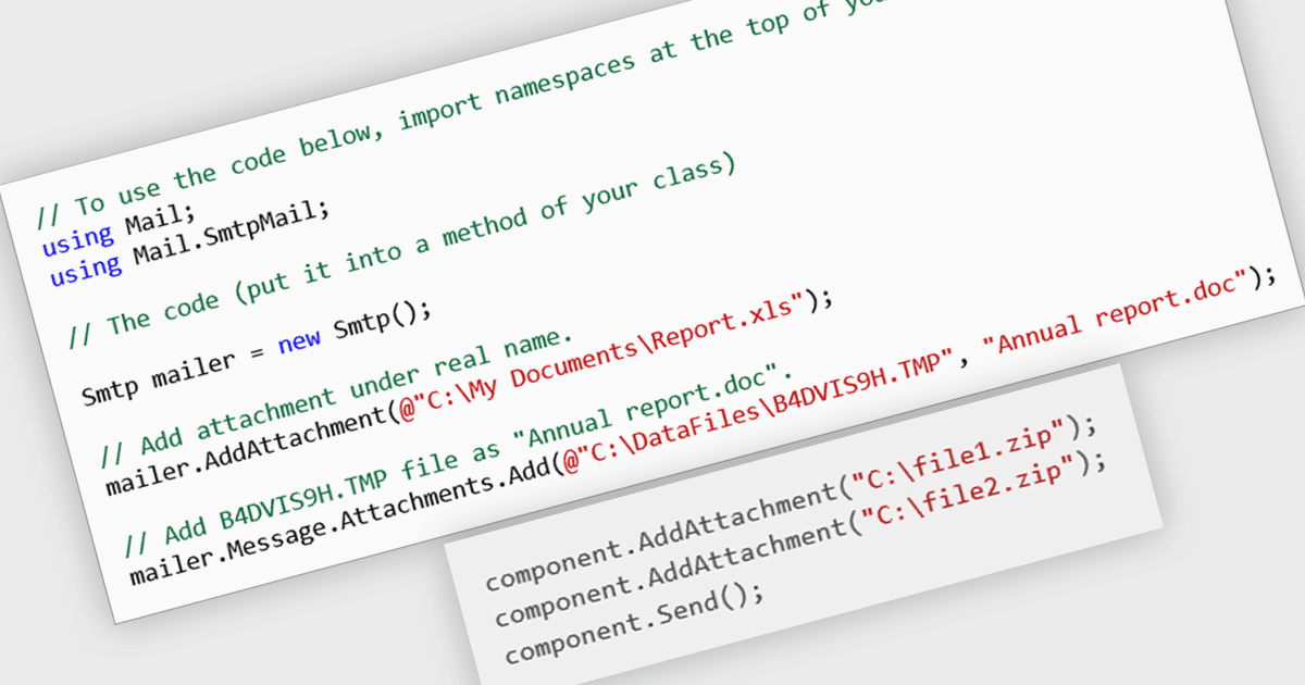 Simplify Data Sharing with Email Attachments