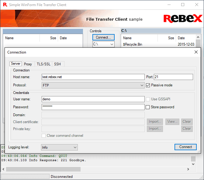 imagem do produto Rebex File Transfer Pack