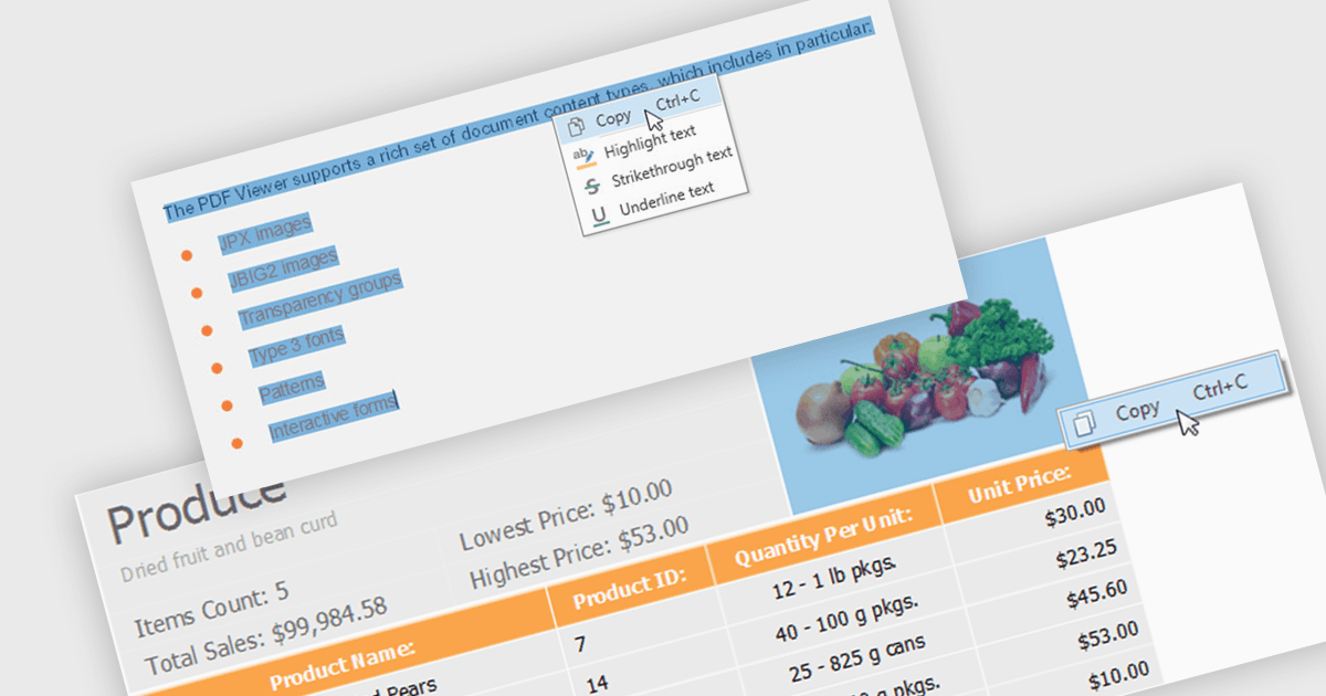 Capture PDF Content Through the Viewer