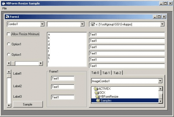 A fast, lightweight ActiveX (OCX) component that gives your applications resolution independence.