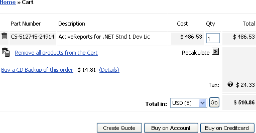 Buying Online