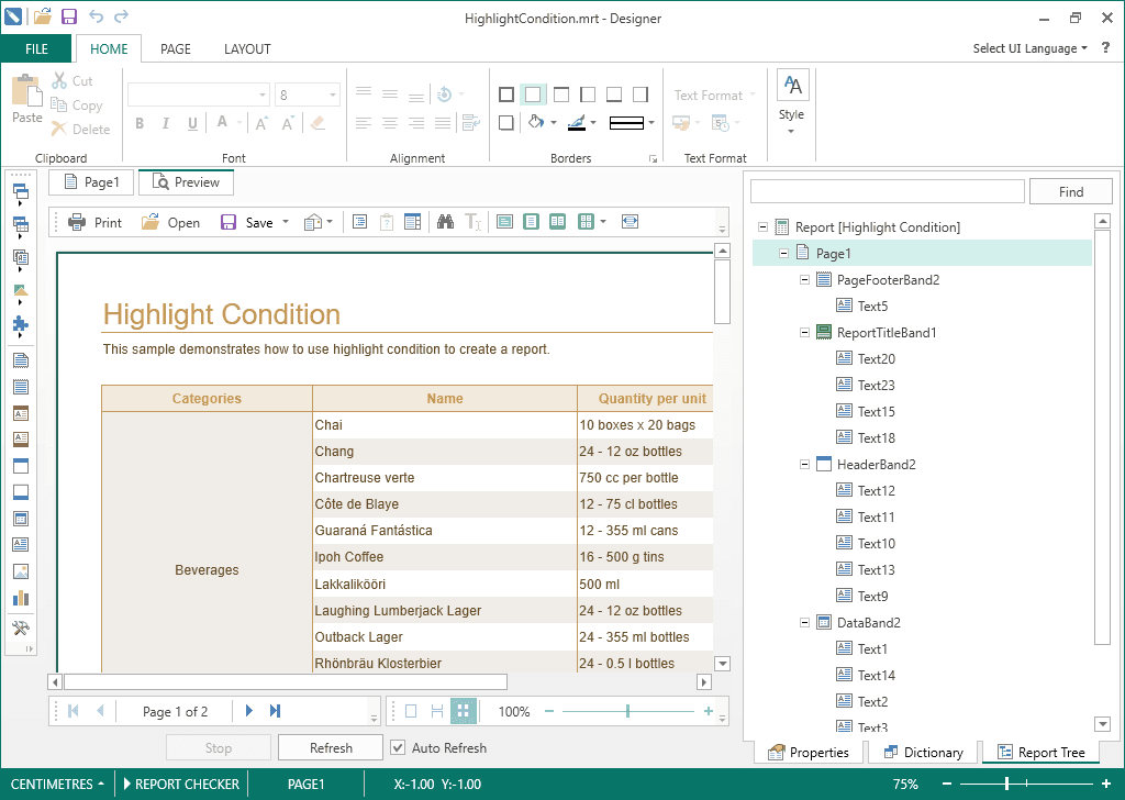 Stimulsoft Reports.WPF 产品图片