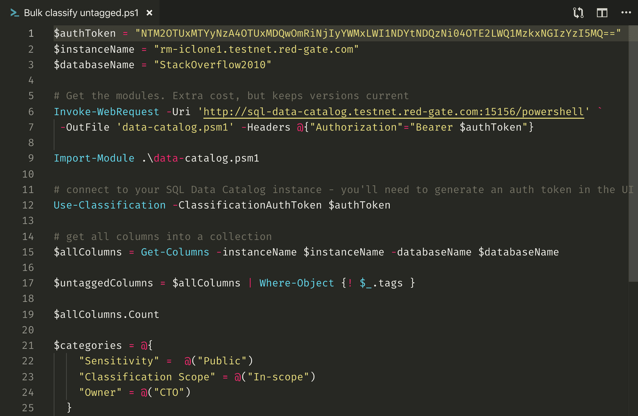 API-first design and PowerShell functions for bulk operations and interoperability.