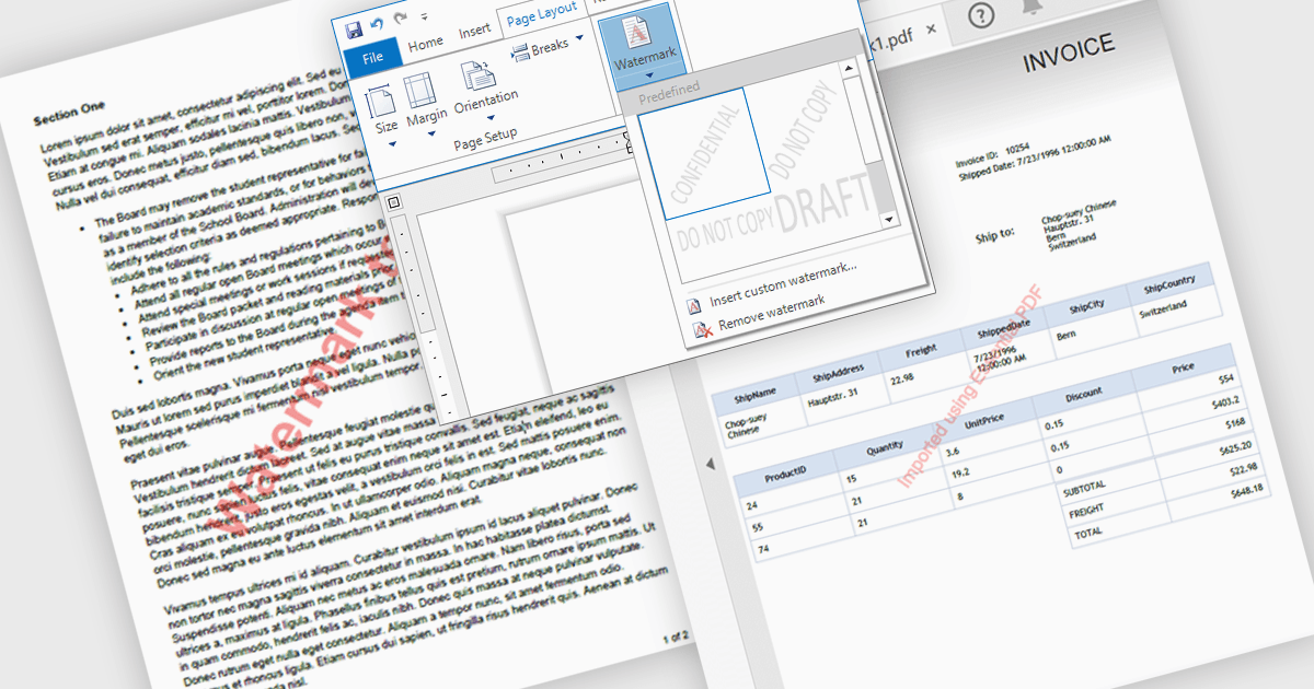 Improve PDF Security and Branding with Watermarks