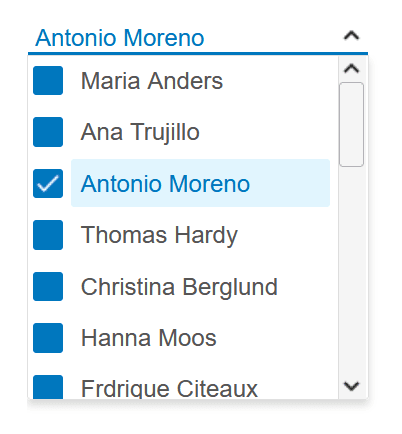 jQWidgets Vue UI Selection Controls product image