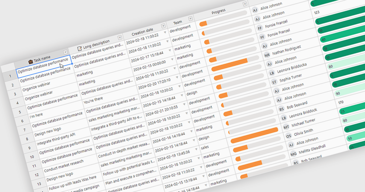 Optimize Cell Updates With Smart Re-rendering