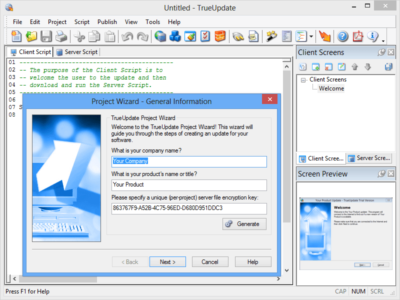Add live updating capabilities to your software.
