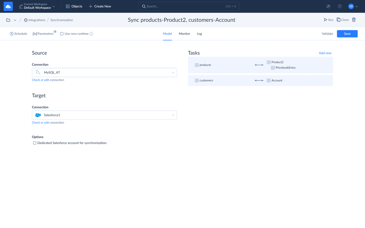 Skyvia Data Integration 제품 이미지