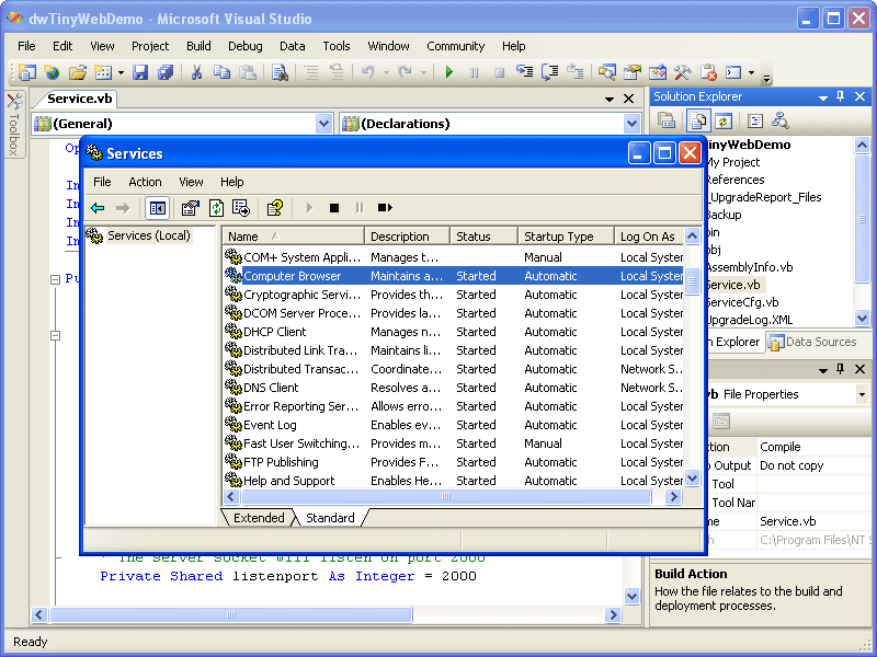 Desaware NT Service Toolkit .NET Edition Produktbild