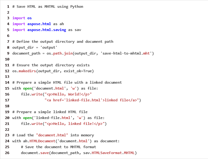 Aspose.html