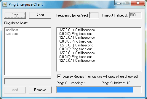 Get 100% reliability when adding Ping to your Web or Windows application.